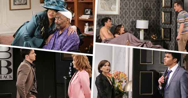 DAYS Week of June 19, 2023: Dimitri proposed to Gwen. Maggie was furious that Alex stole a client. Chad and Stephanie decided to move in together. Whitley decided to kill Abe.
